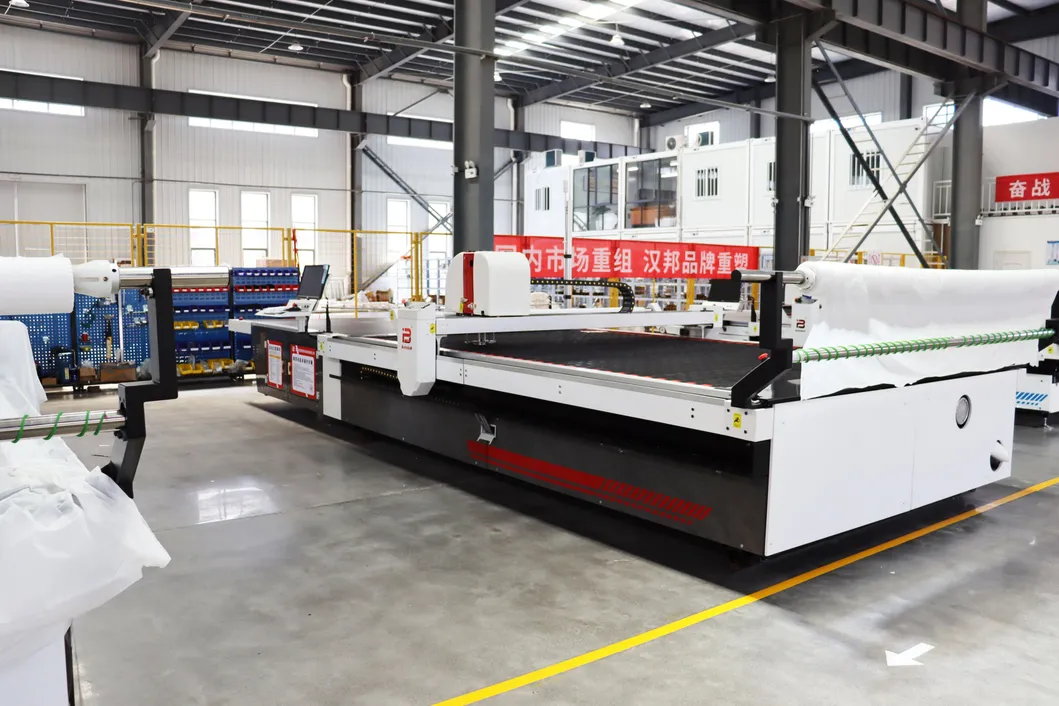 服装面料多层自动切割机纺织工业切割机